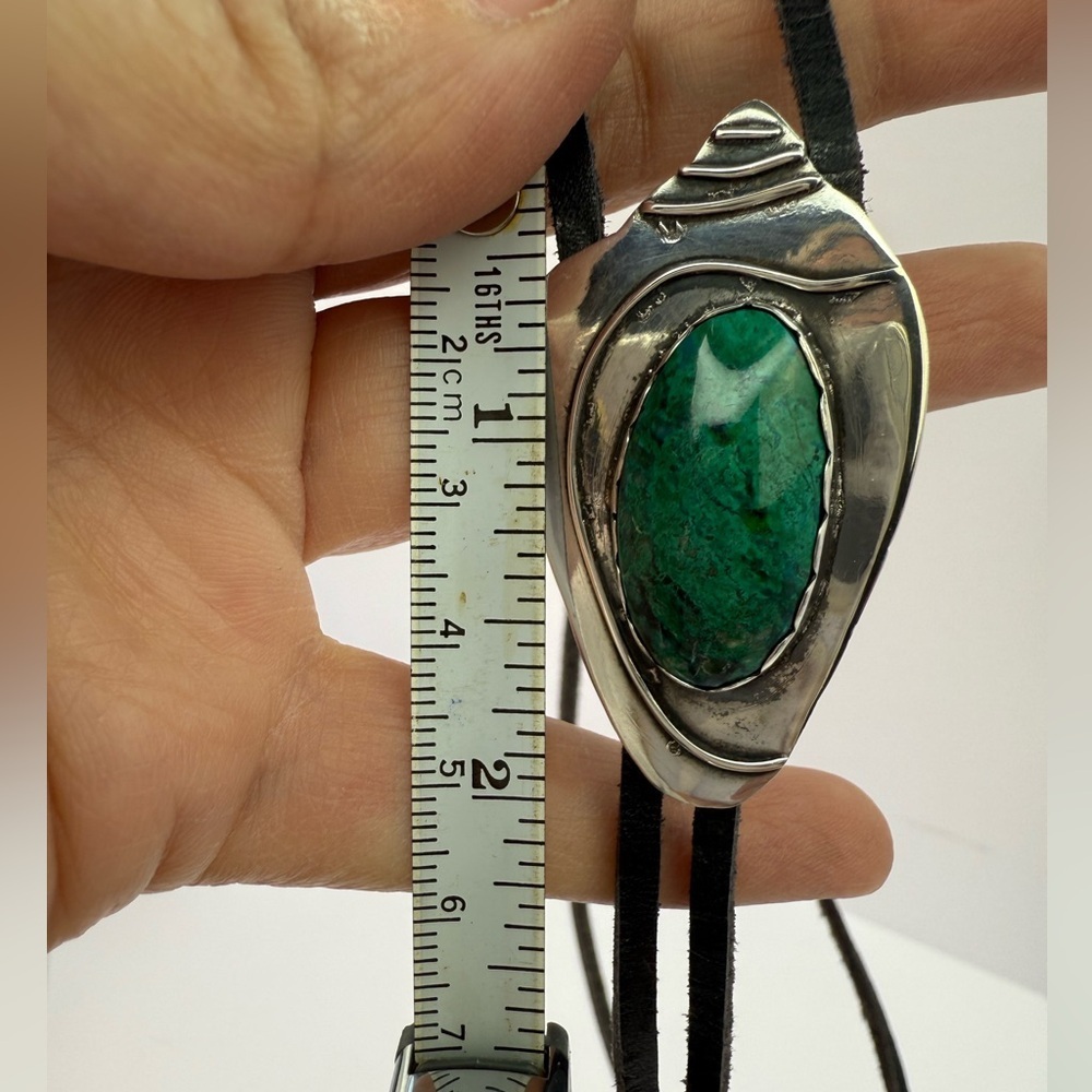 Antique hand made sterling silver bolo - Picture 5 of 10